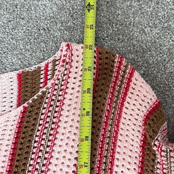 Rusty Striped Colorful Long Sleeve Sweater - Picture 10 of 10